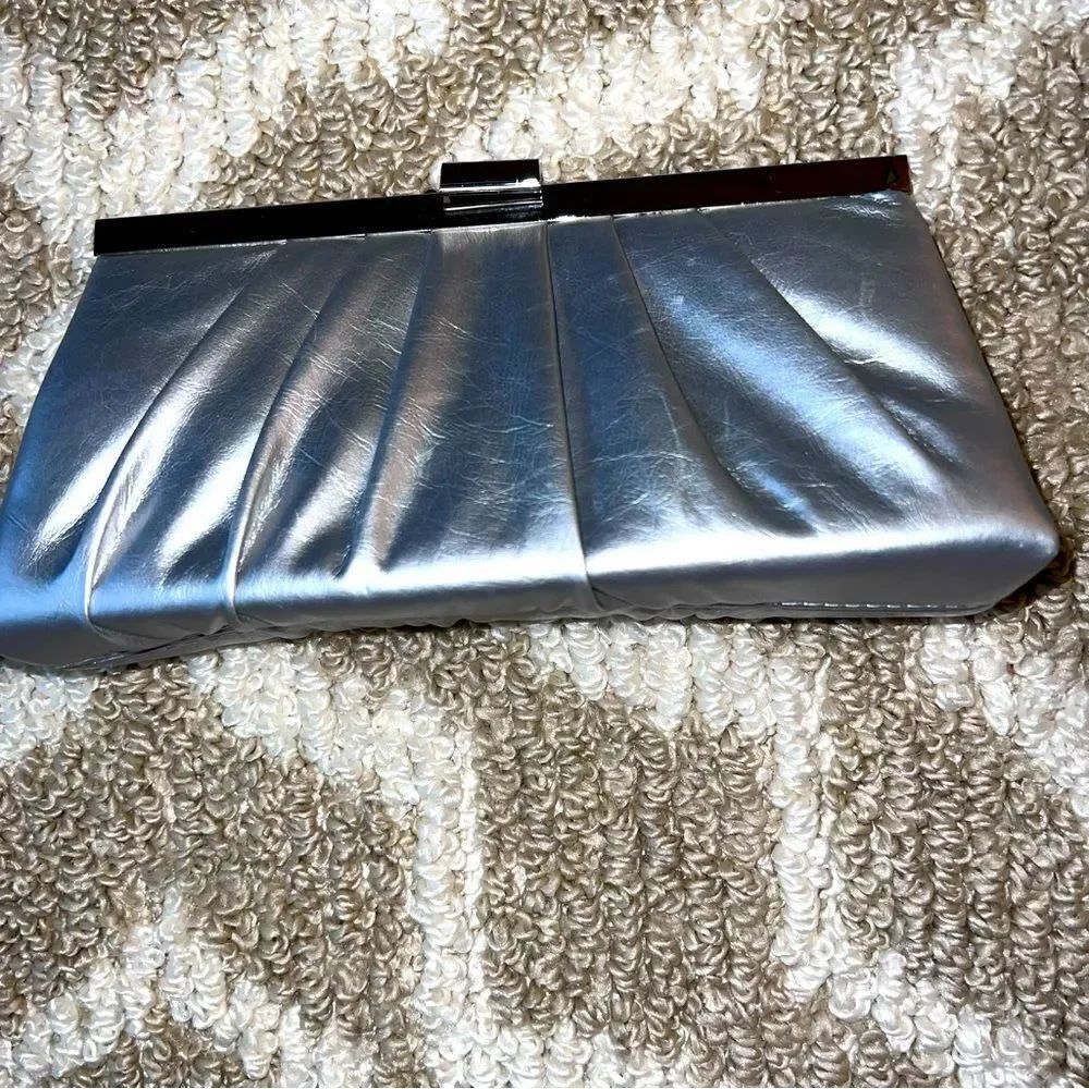 Jessica McClintock vintage silver purse